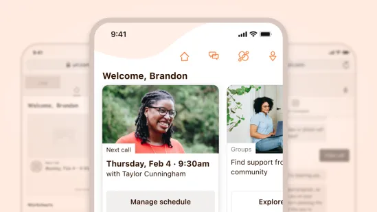 Mental Health Portal UX design