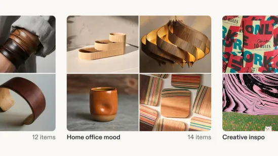 Etsy collection cards