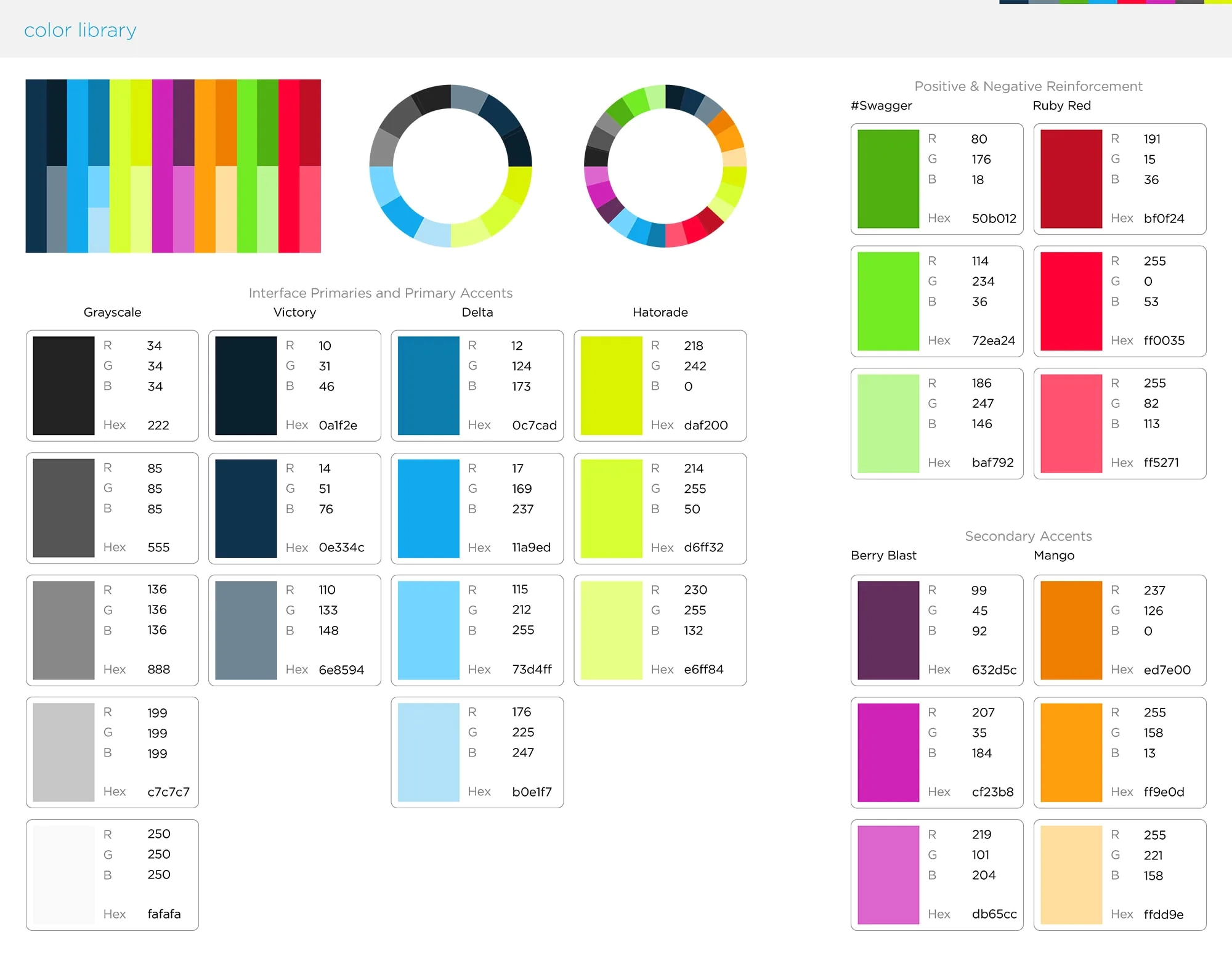 UI: color guidelines